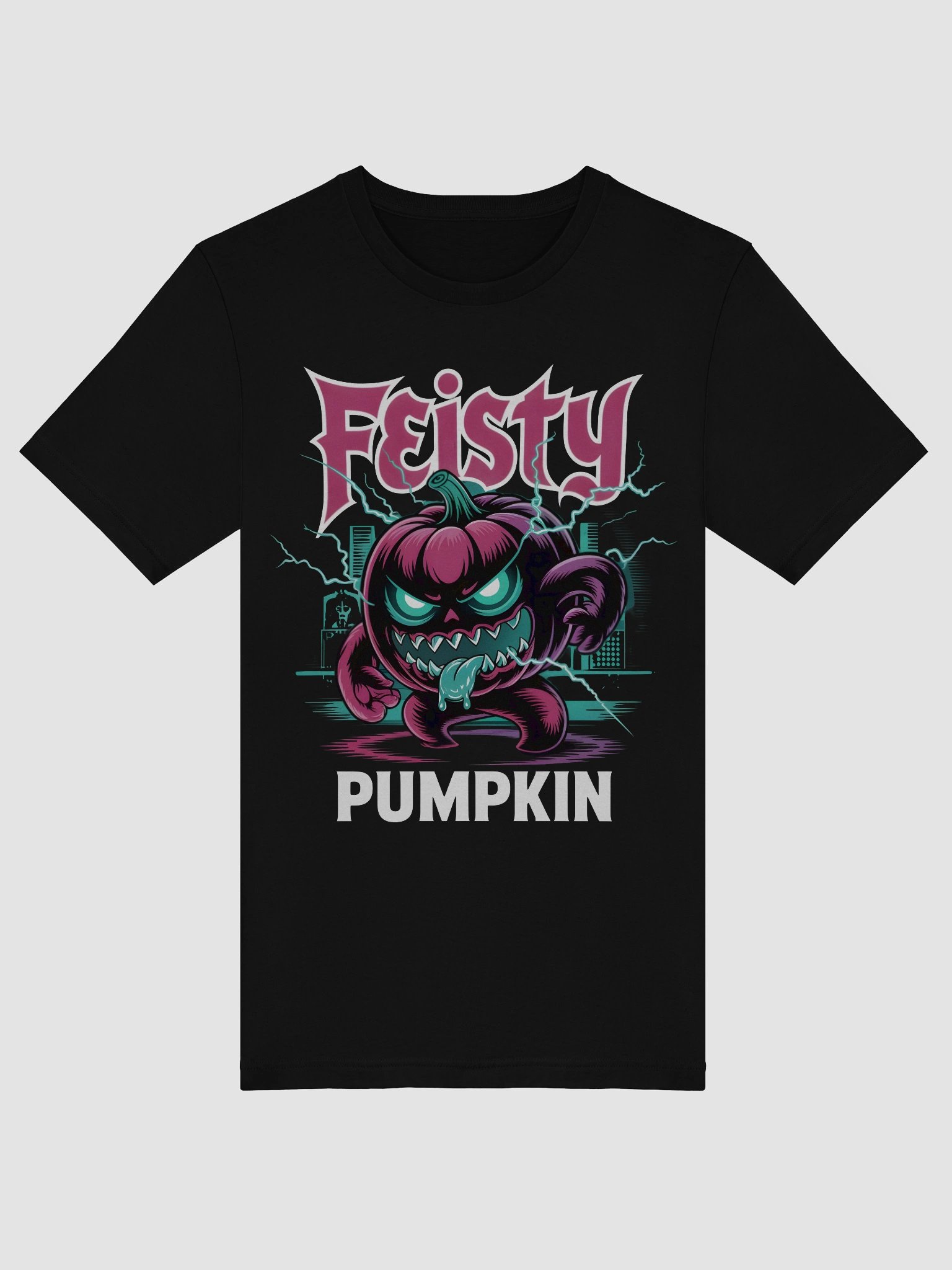 Electric Pumpkin Fury T-Shirt product image (5)