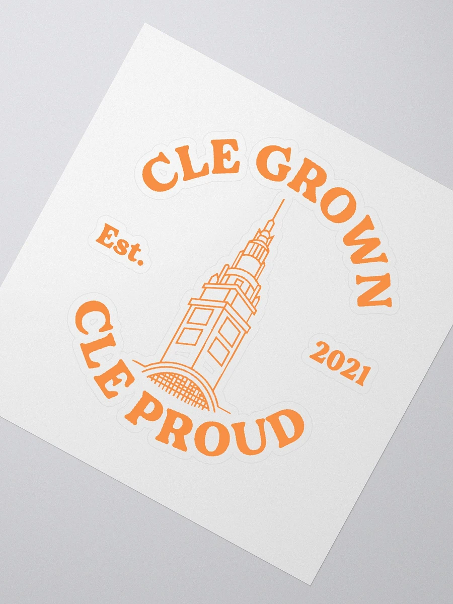 Cleveland Grown, Cleveland Proud Sticker (Football Edition) product image (2)