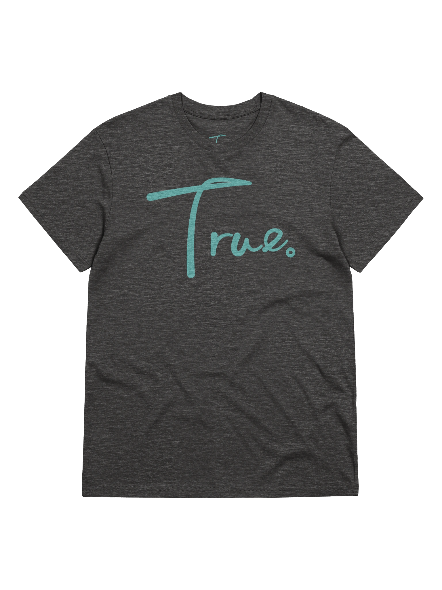 The Daily — in Dark Heather Grey + Dimple Blue (Unisex) product image (1)