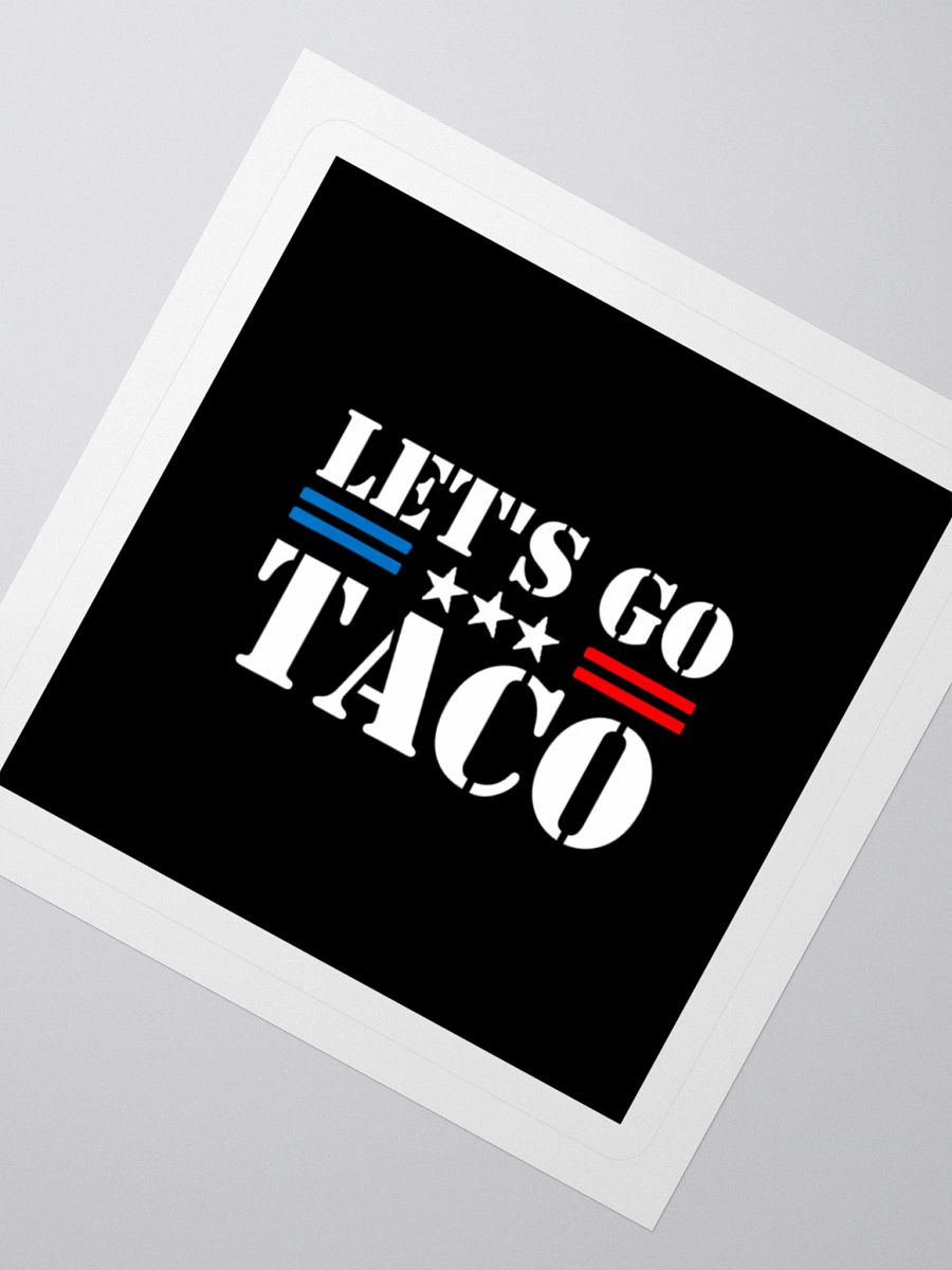 Let's Go Taco Kiss Cut Stickers product image (4)