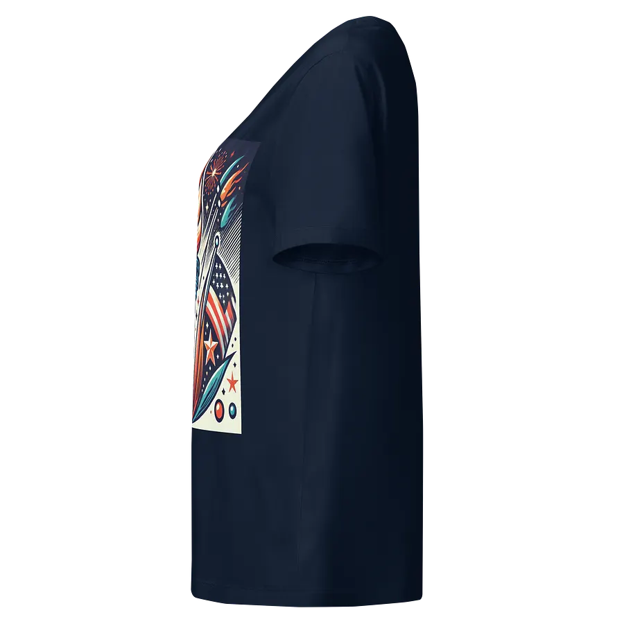 Torch of Liberty Women's Organic Tee product image (3)