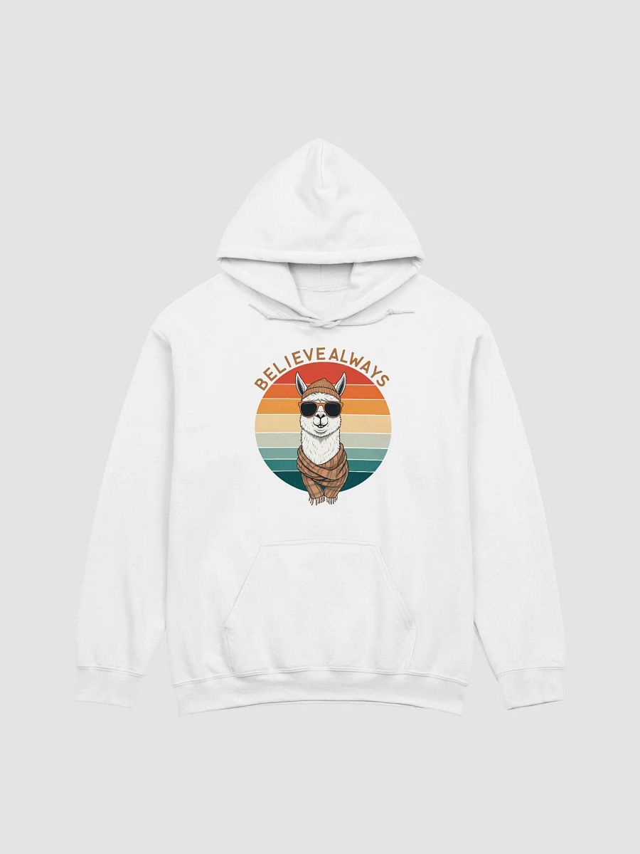Believe Always Llama Hoodie product image (2)