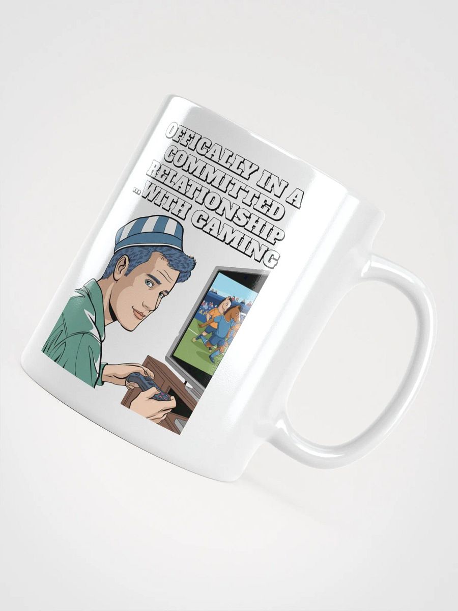Offically In A Committed Relationship...With Gaming Funny White Coffee Mug product image (13)