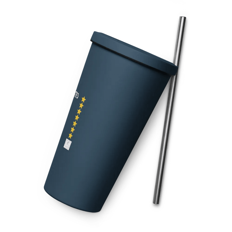 Star Rated Insulated Tumbler with Straw product image (9)