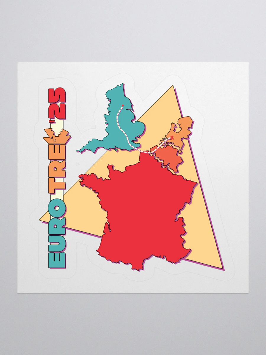 Euro Trek '25 Stickers (limited time only) product image (1)