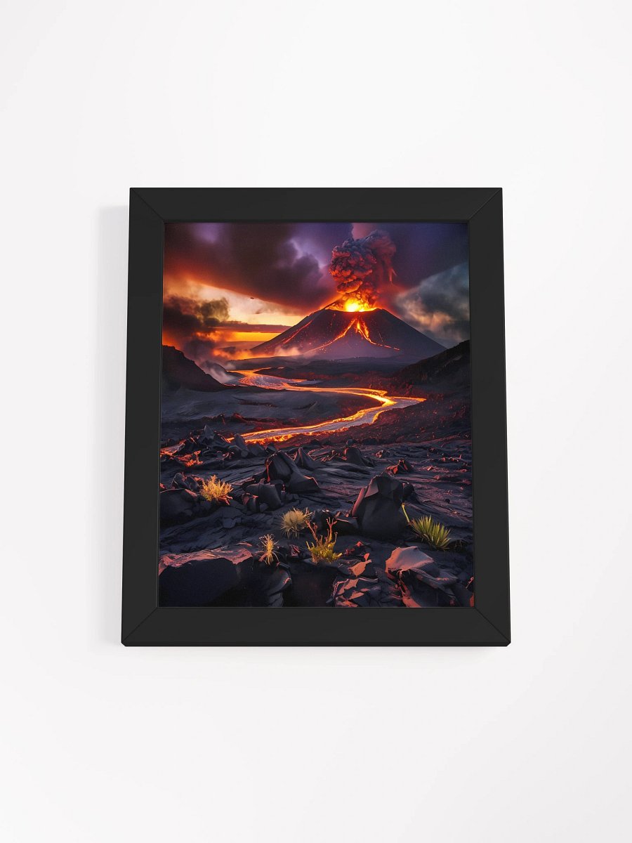 Eternal Fire Volcano Framed Poster product image (2)