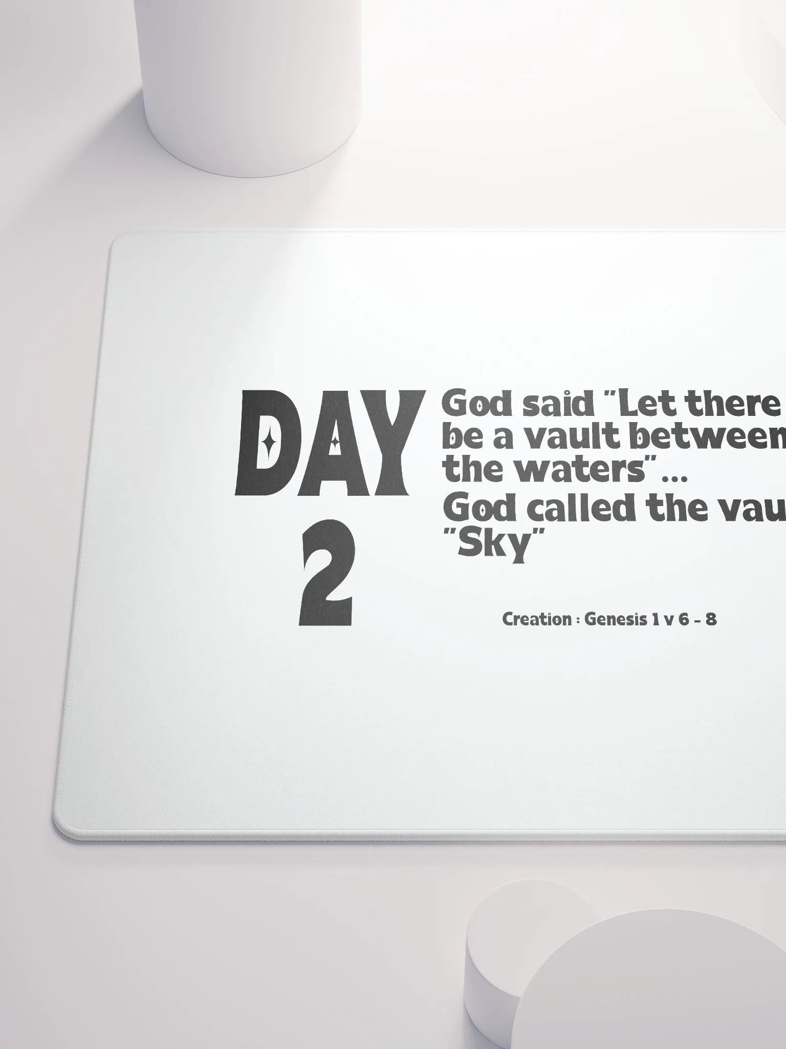 CREATION: DAY 2..Christian, Jesus, faith, God, Bible, Christianity, Jesus Christ, religion, Bible Verse, Love product image (10)