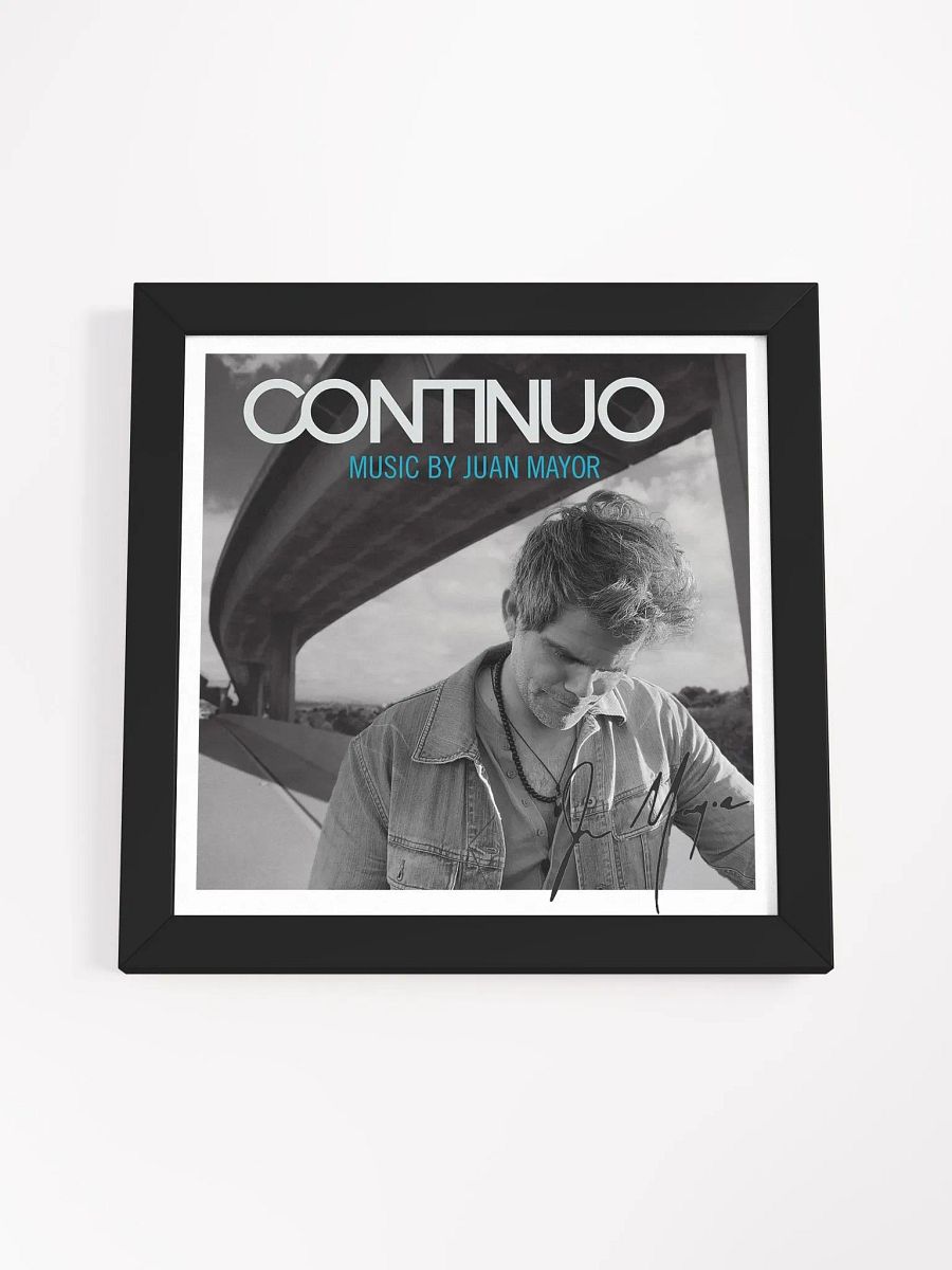 Framed Continuo Album Cover - SIGNED by Juan Mayor product image (38)