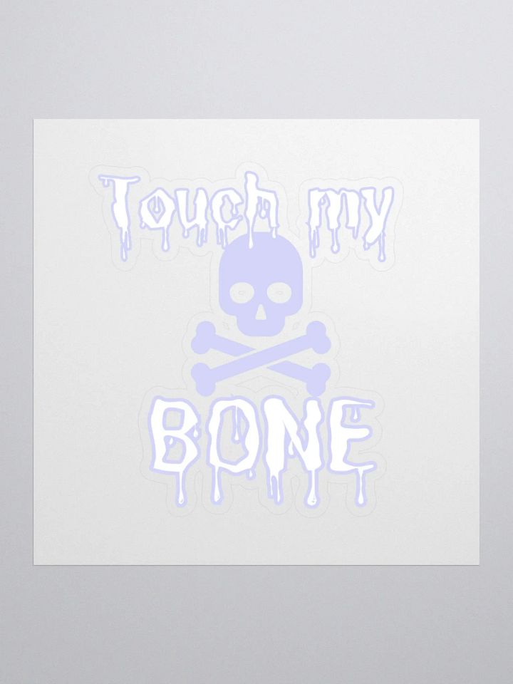 Touch My Bone, Sticker, Blue product image (1)