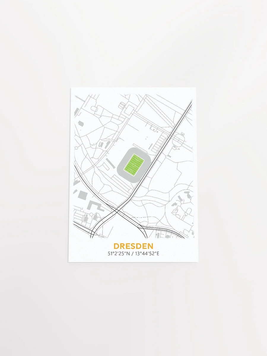 Dynamo Dresden Stadium Map Design Poster product image (4)