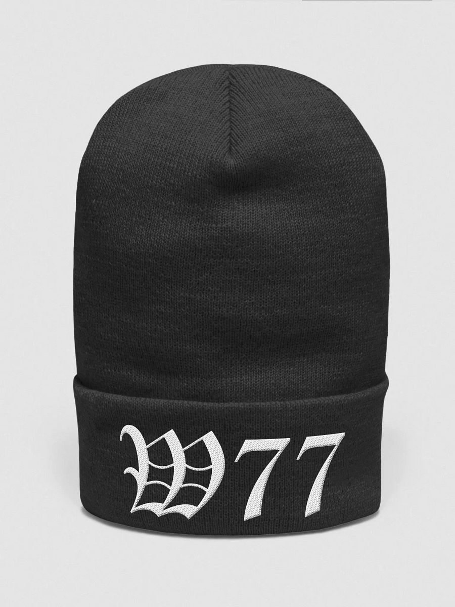 W77 Yupoong Cuffed Beanie product image (1)
