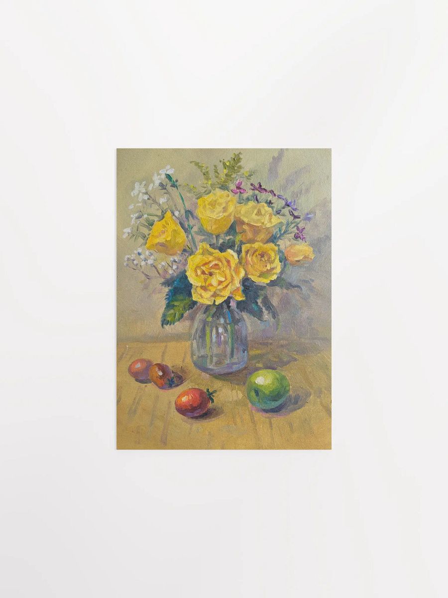 Flowers-Oil Painting Paper Poster product image (1)