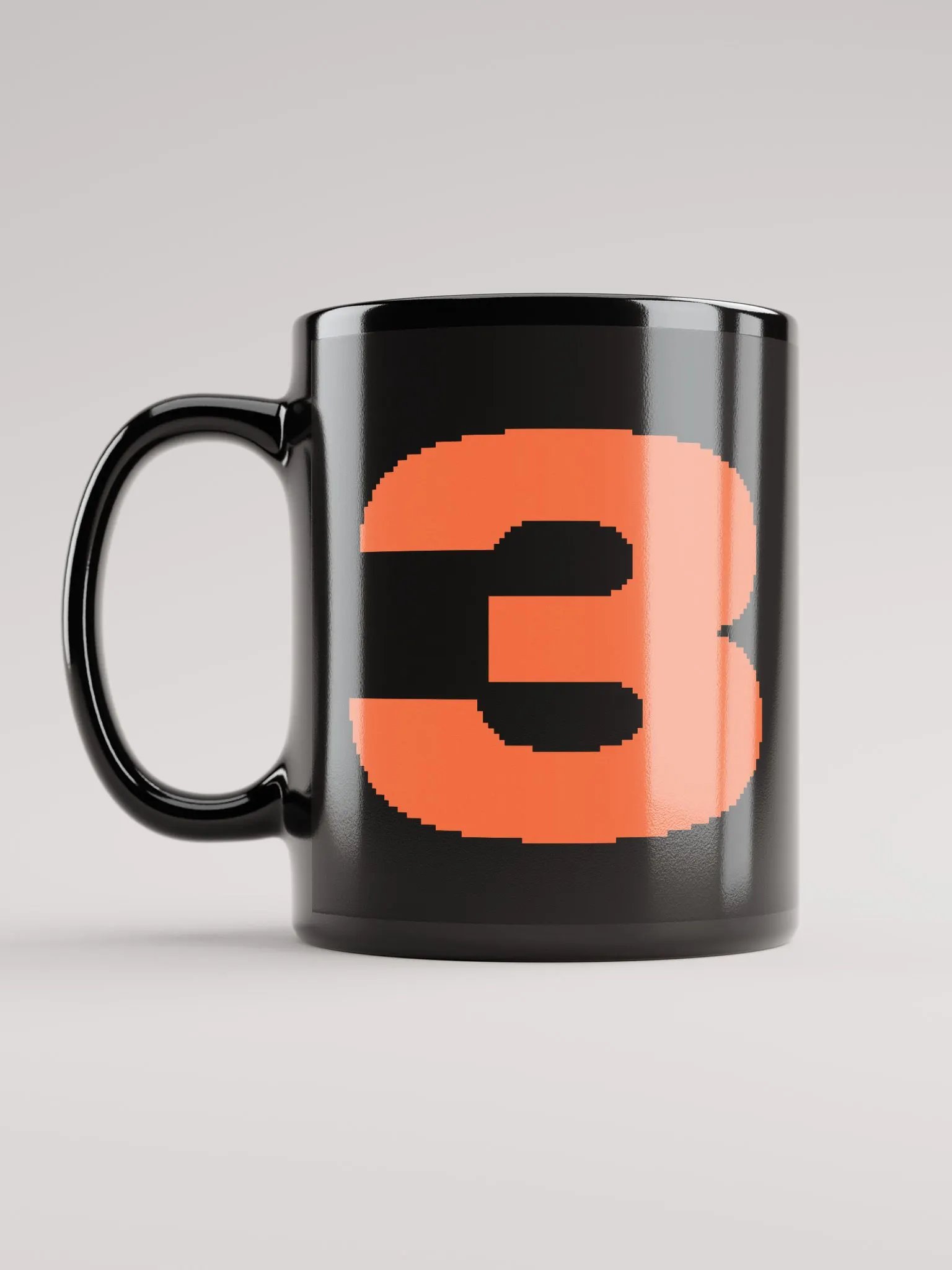 Three Mug (Black) product image (11)