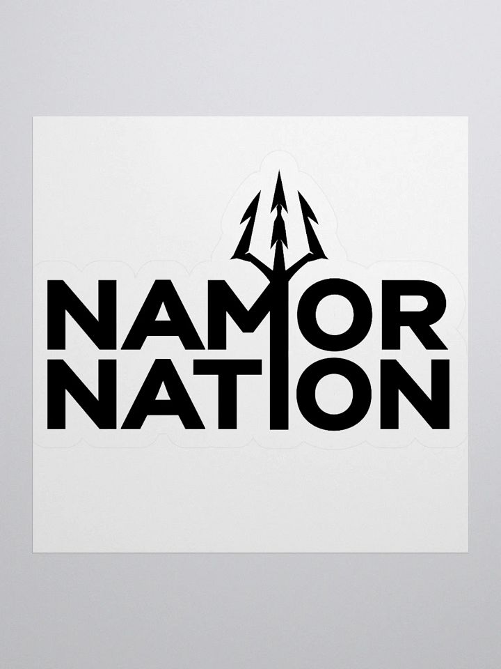 Namor Nation Sticker product image (2)