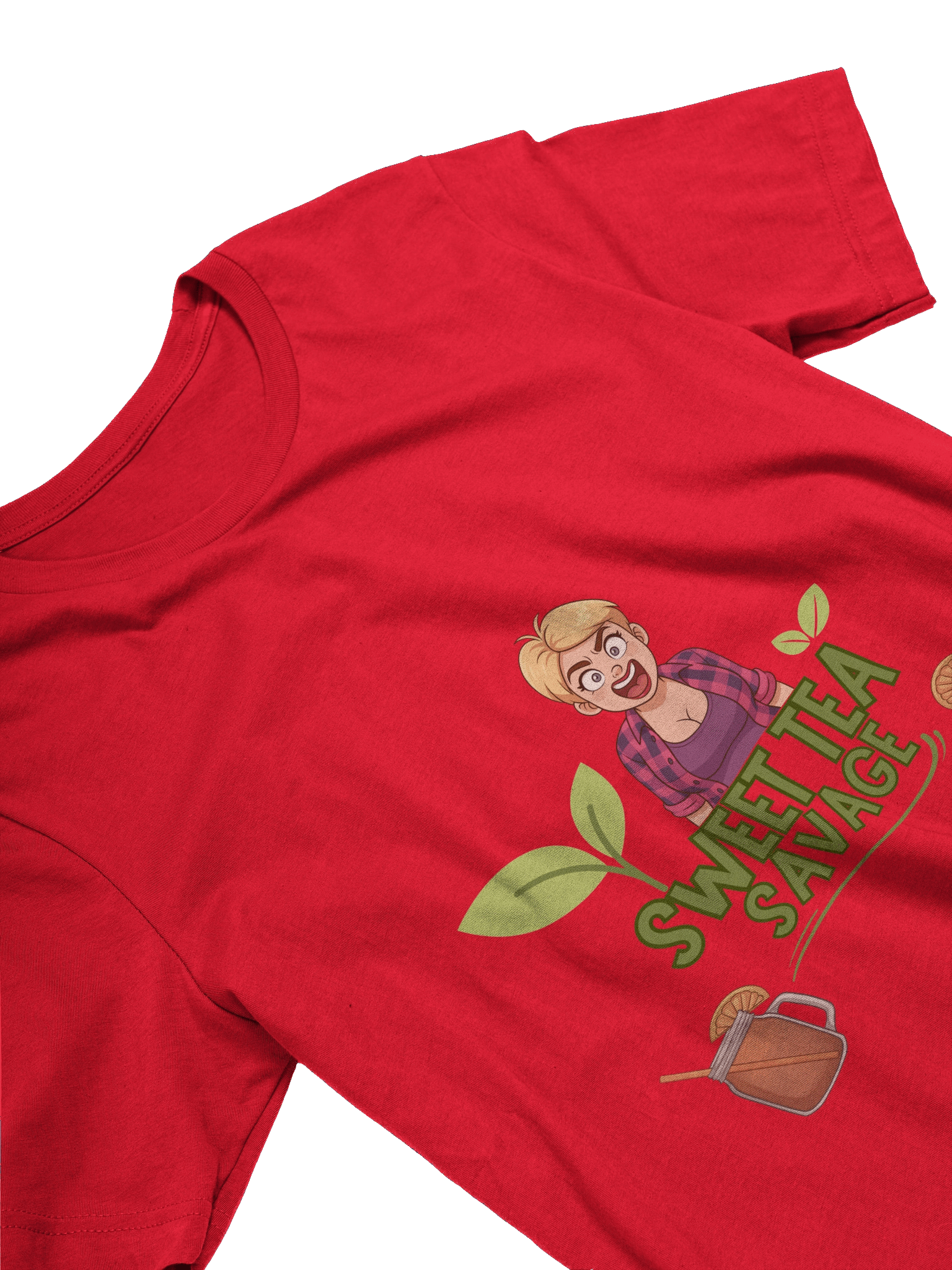Sweet Tea Savage Tee for Women🍹💋 product image (3)