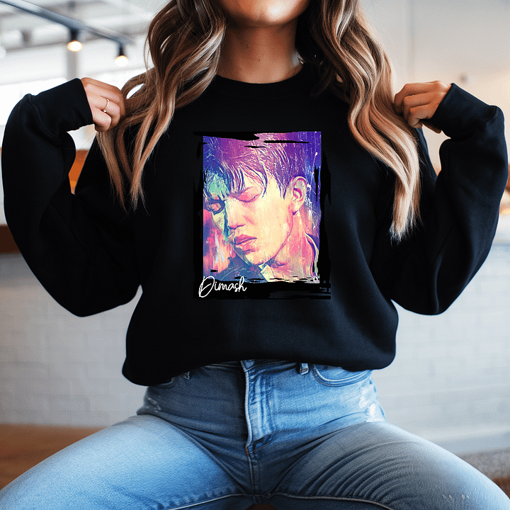 Singer From Kazakhstan Sol's Organic Unisex Sweatshirt product image (2)