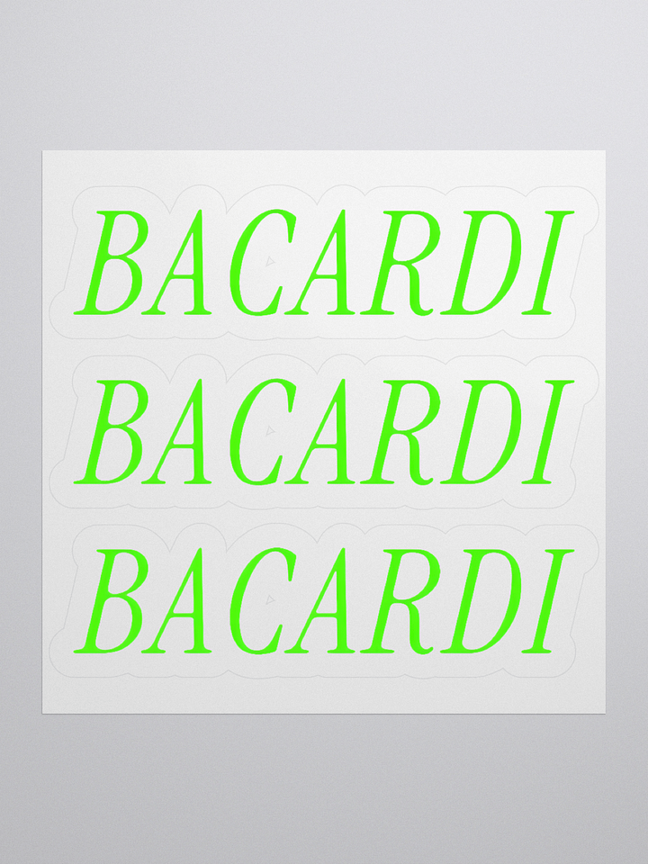 BACARDI STICKERS product image (1)