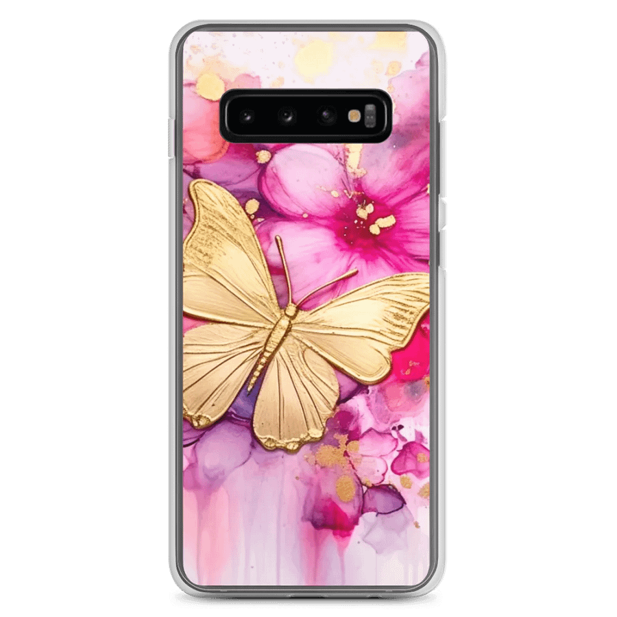 Clear Case for Samsung Golden Butterfly product image (7)