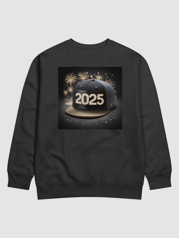 "Golden Glow: The Ultimate New Year 2025 Cap" product image (1)