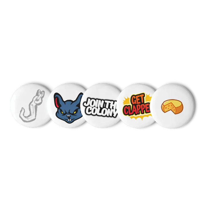 Cyber Rat Pin Collection product image (1)