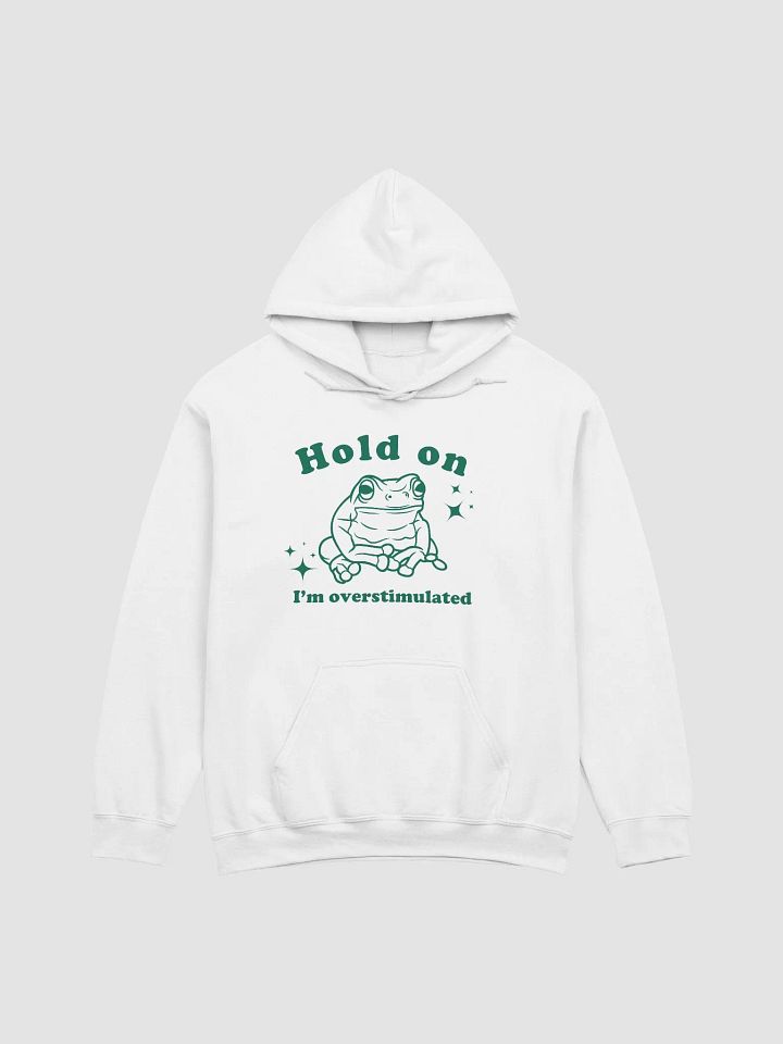 Hold on I'm overstimulated Hoodie product image (1)