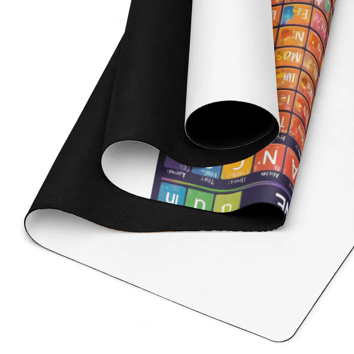 periodic table yoga mat product image (2)
