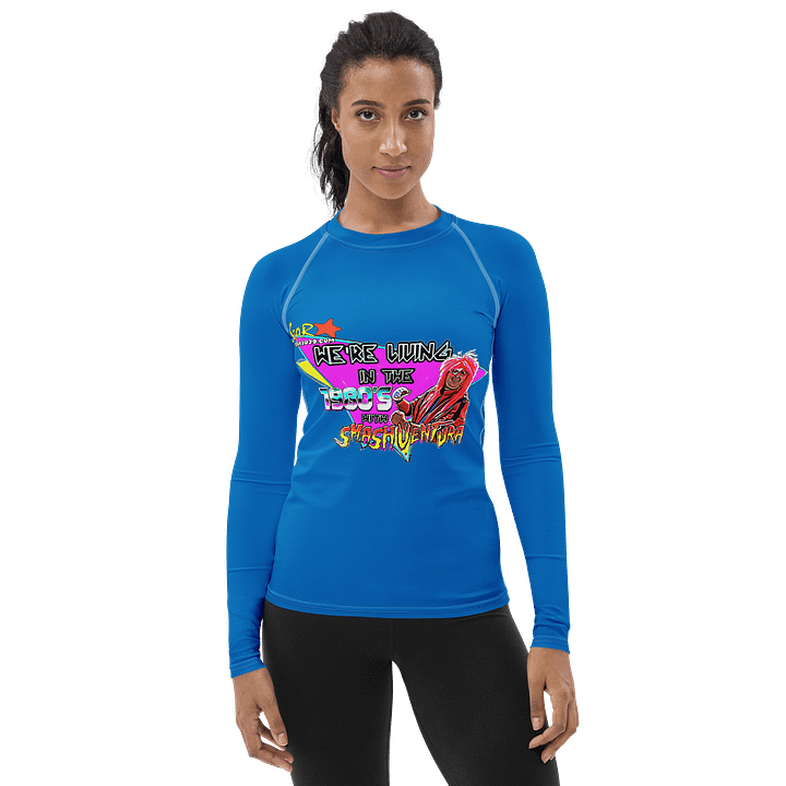 Smash Ventura's 80's Shows All-Over Print Rash Guard product image (1)