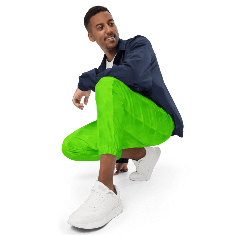 Neon Green Unisex Joggers product image (4)