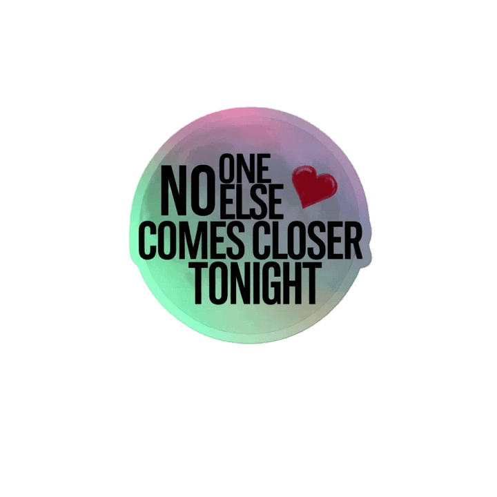 Moonlit Heartbeat Holographic Sticker Sheet product image (2)