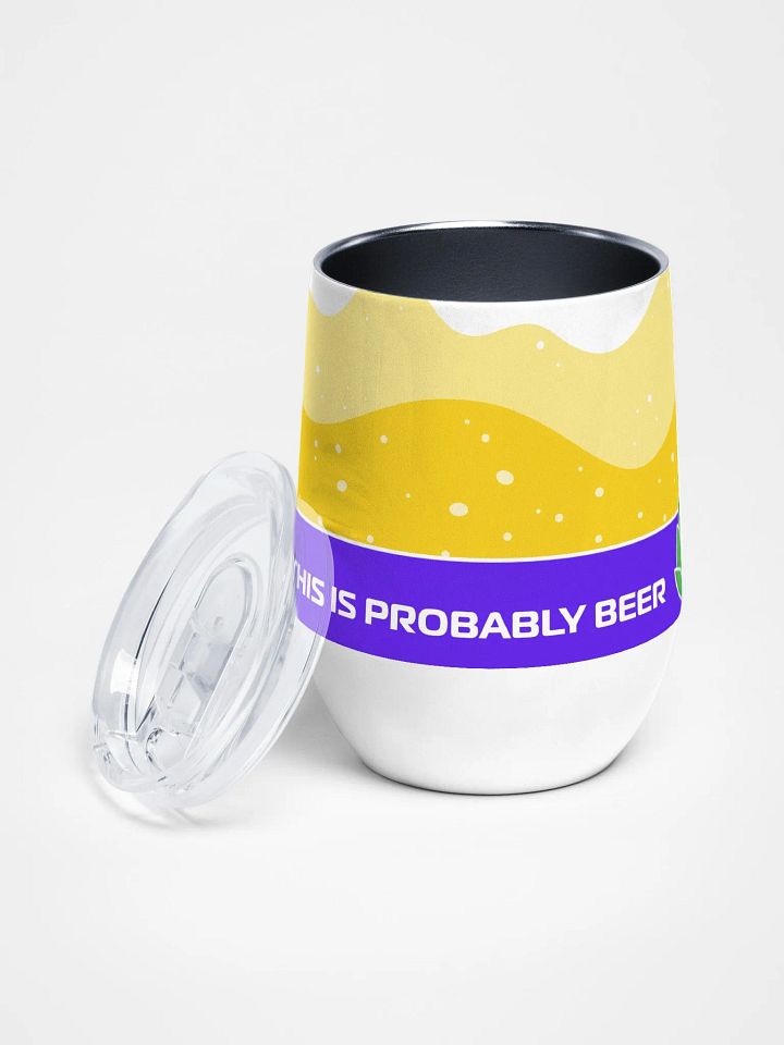 This Is Probably Beer Wine Tumbler product image (2)