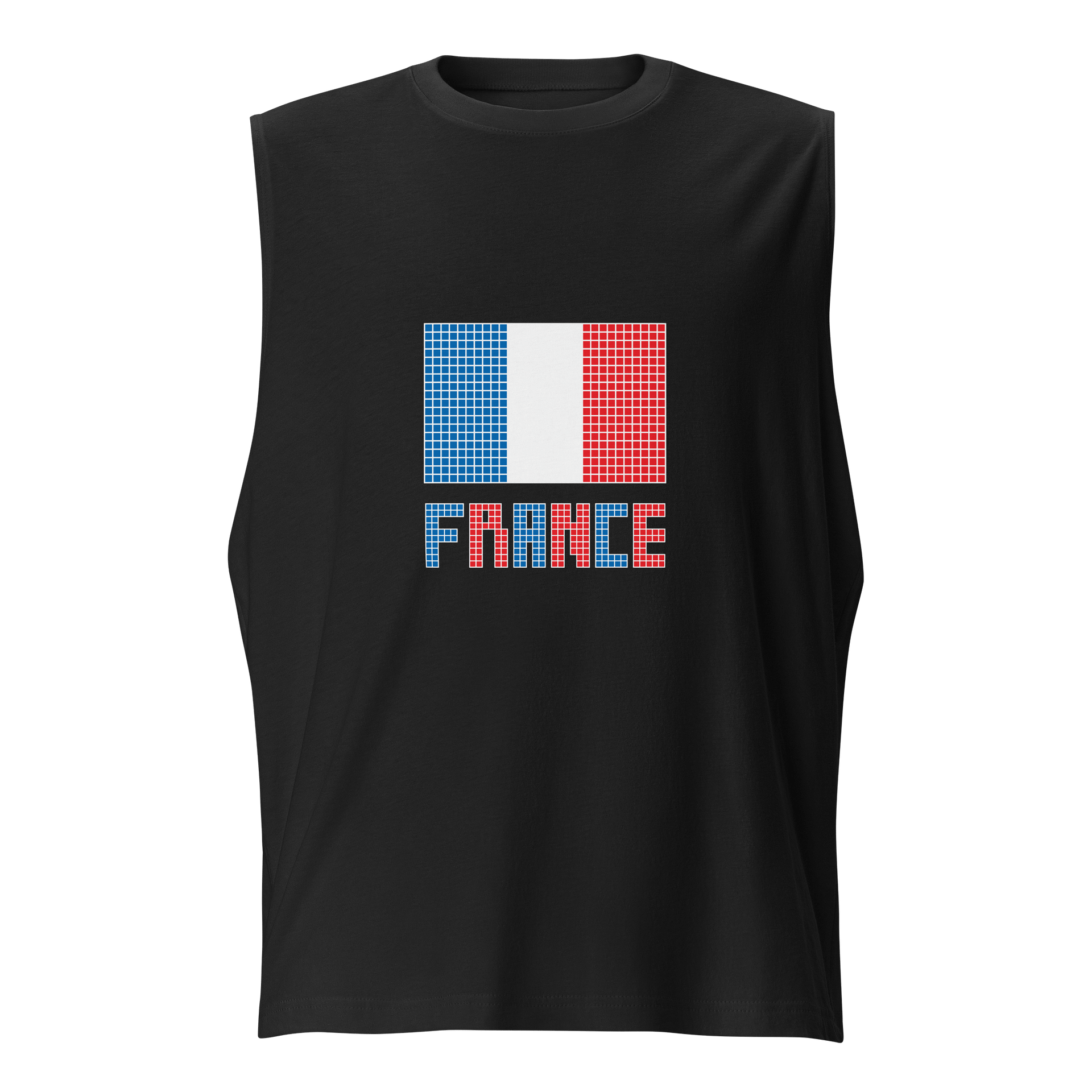 French Flag Inspired Muscle Tank product image (1)