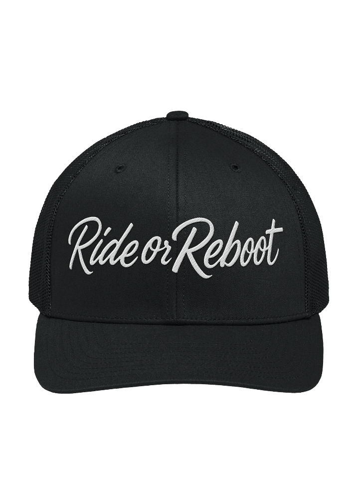 Cursive Trucker Hat product image (1)