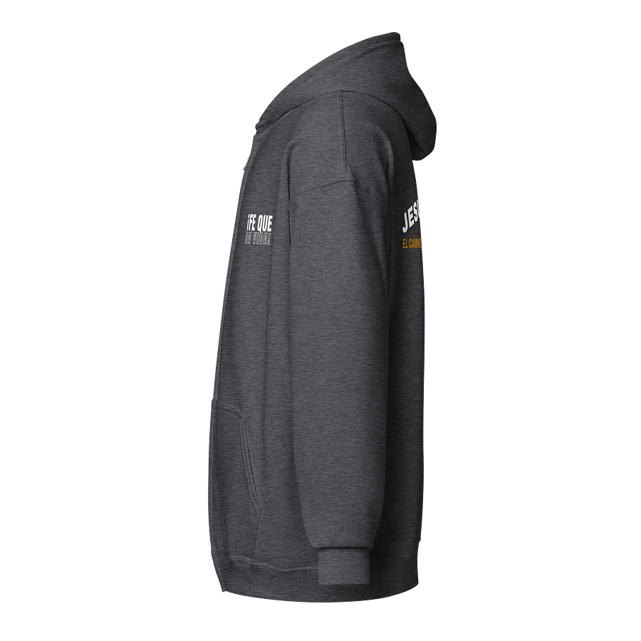 Sudadera unisex con capucha y cremallera | El camino, la verdad y la vida product image (3)