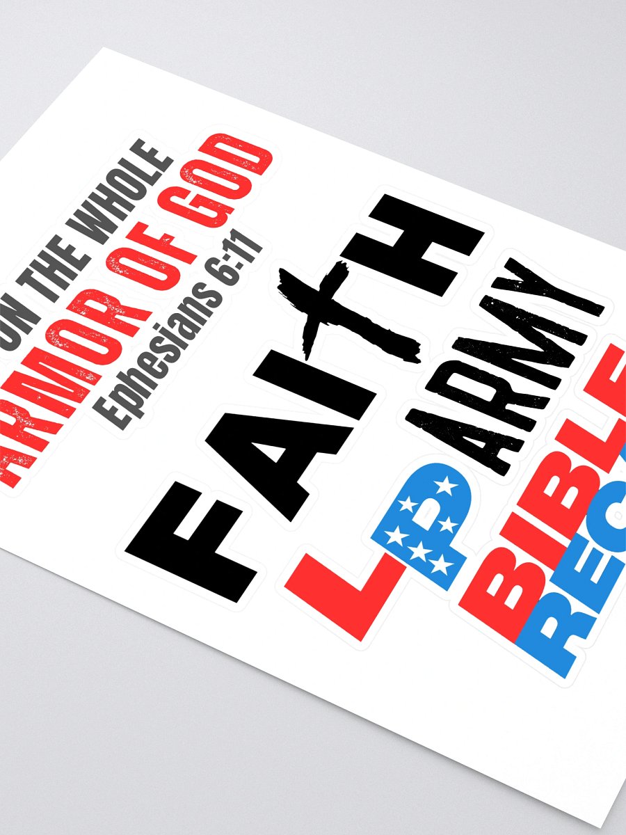 FAITH sticker sheet product image (2)