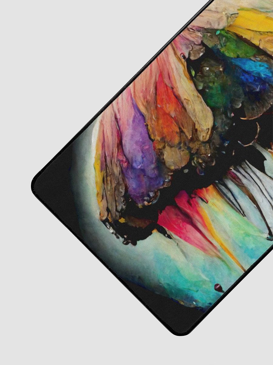 Butterfly mushroom umbrella Desk Mat product image (3)