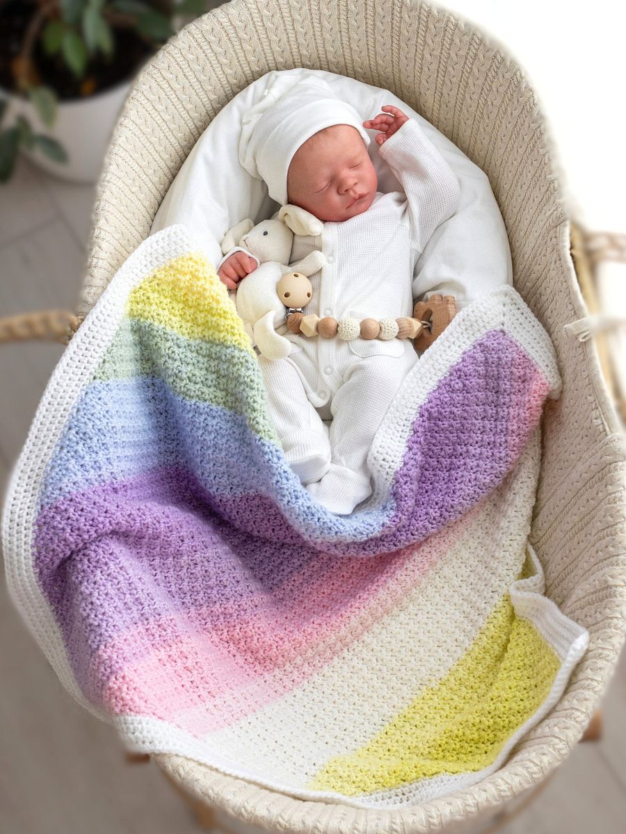 Crochet Pattern: C2C Baby Blanket product image (3)