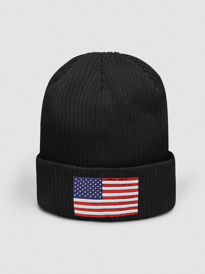 US Flag Atlantis Organic Ribband Beanie product image (4)