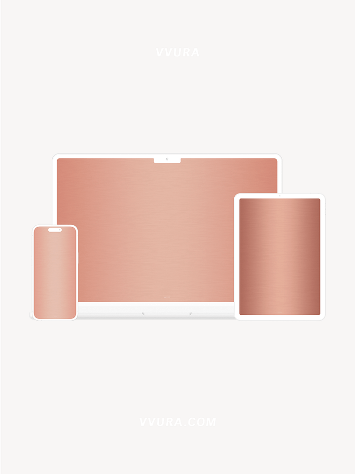 Peach Blush Minimalist Wallpaper Pack product image (1)