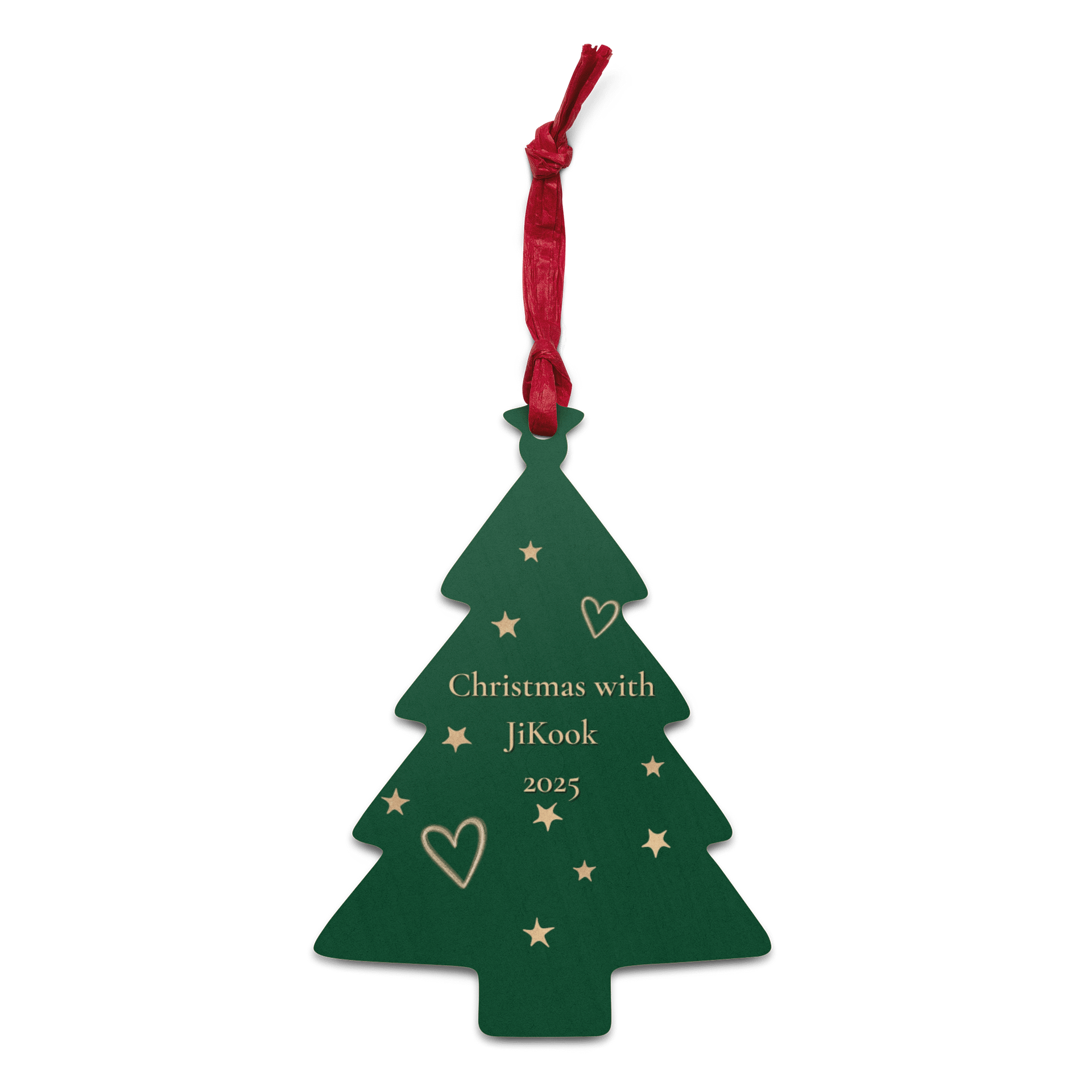 Two Stars. One Love. JiKook Tree Ornament product image (2)