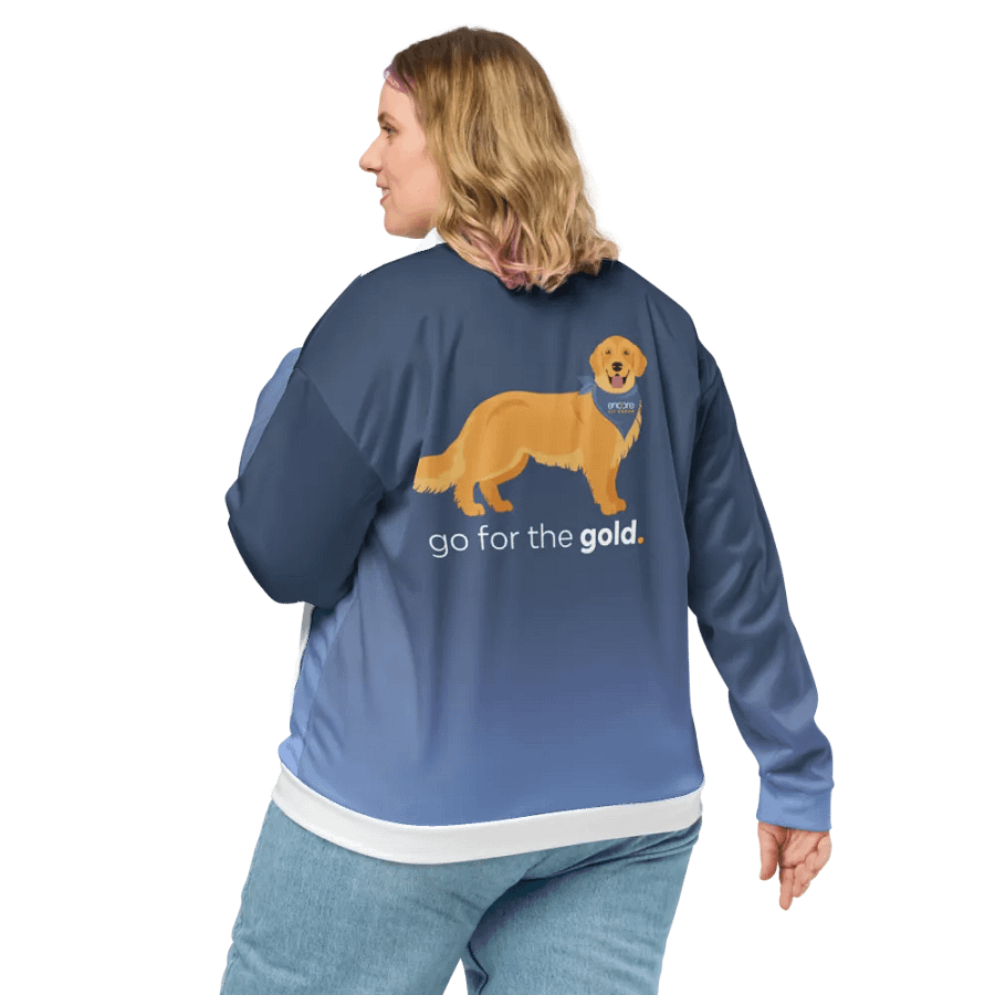 Encore VET MED Go for the Gold Bomber Jacket product image (11)