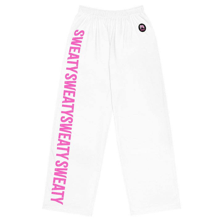 Sweaty Sweats Pink and White product image (1)