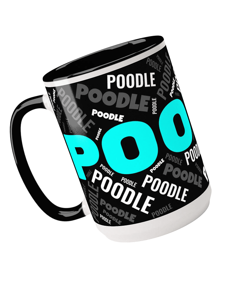 Fun Poodle Word Mug For Poodle Lovers product image (1)