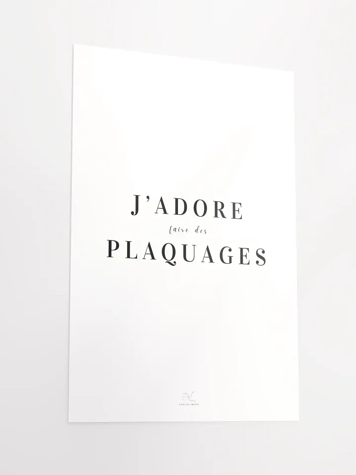 PLAQUAGES <3 Poster product image (4)
