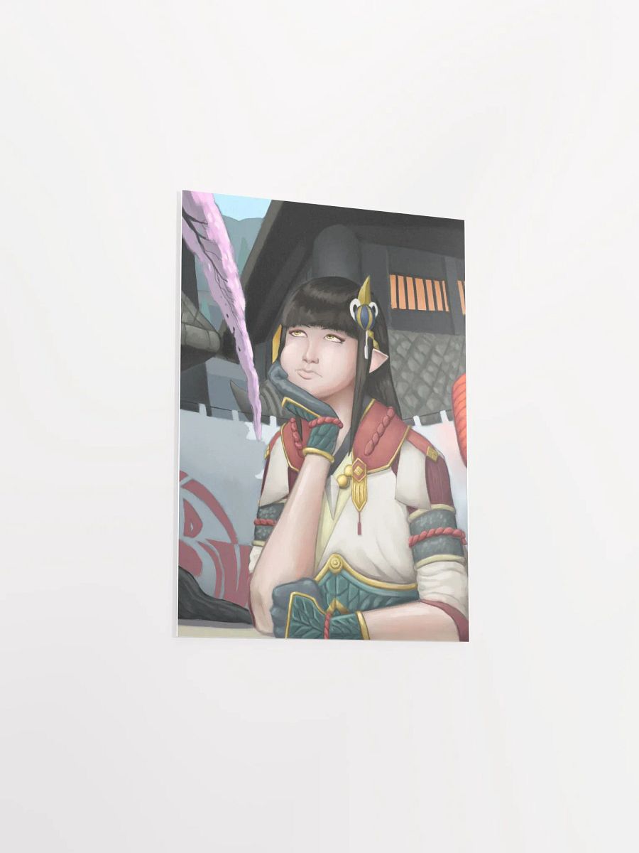 MH Comic: Hinoa's Contemplation (Matte Poster) product image (28)