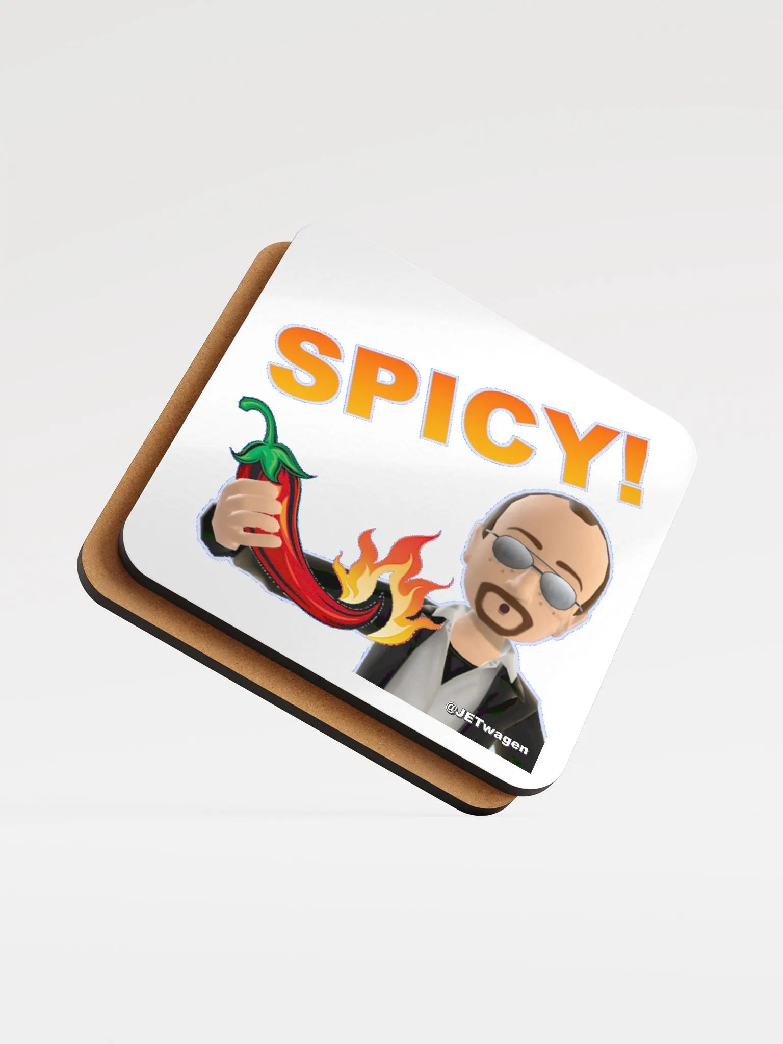 Spicy Emote - Coaster product image (5)
