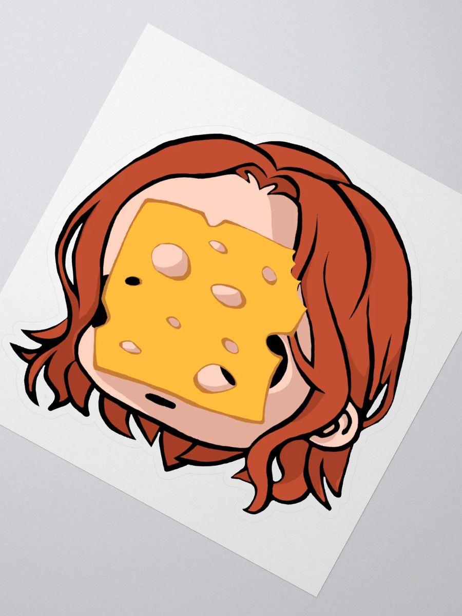 CHEESE emoji sticker product image (3)