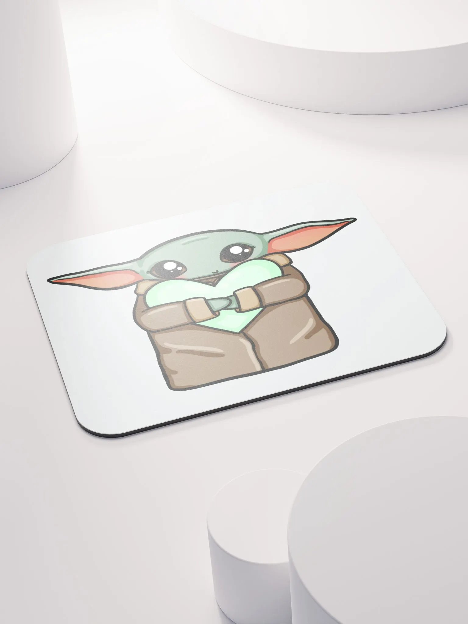 Mint Love Mousepad product image (4)