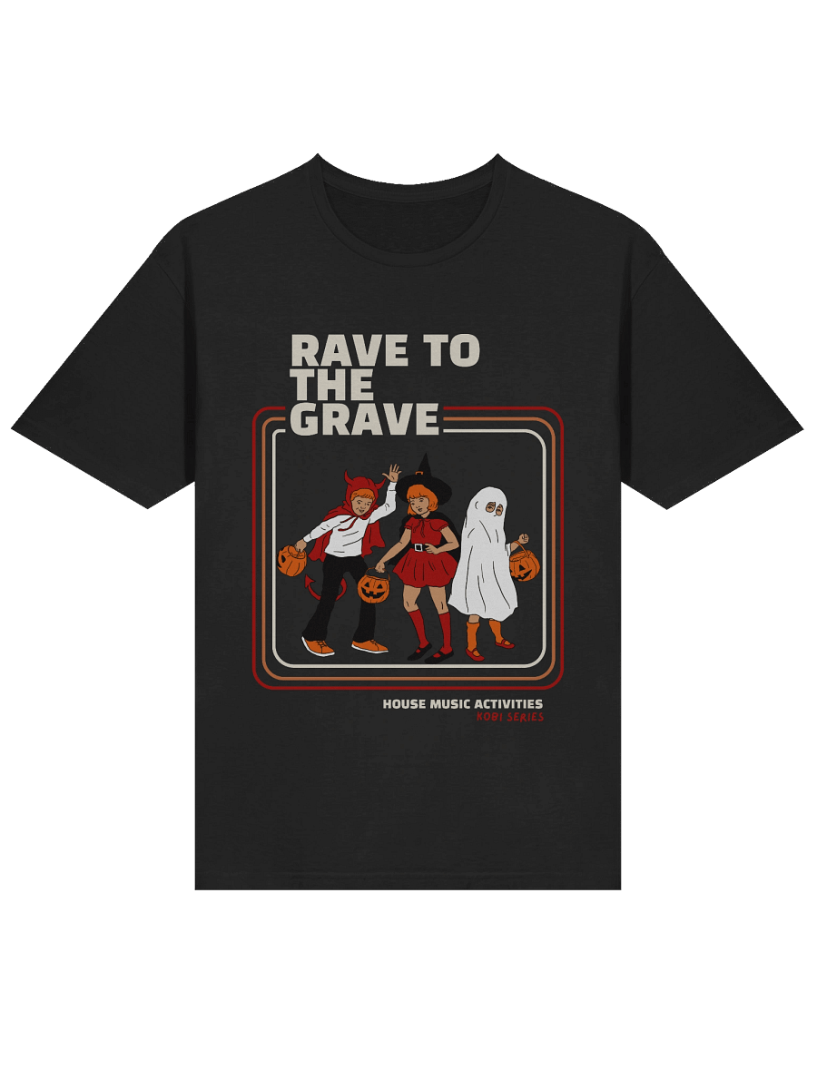Rave to the Grave Halloween Unisex T-Shirt product image (3)