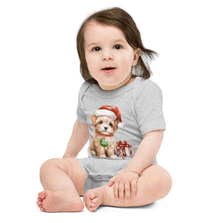 Santa Paws 1st Christmas Onesie product image (41)