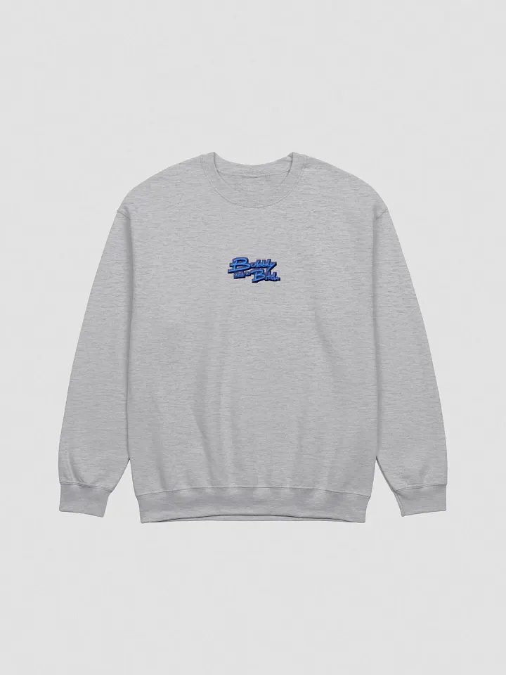 Bubbly and a B*tch embroidered crewneck (blue bubble) product image (2)